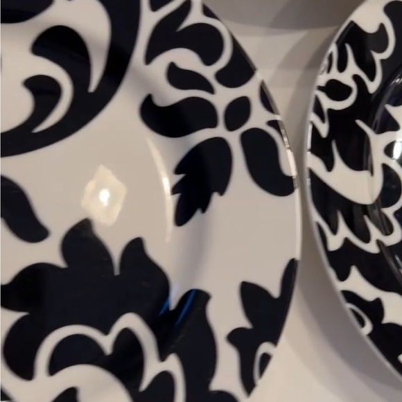 Set of 4 Martha Stewart vintage lisbon black - Picture 3 of 6